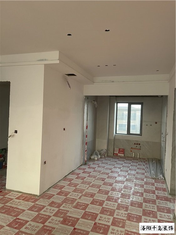 洛陽千島裝飾油漆工施工現場